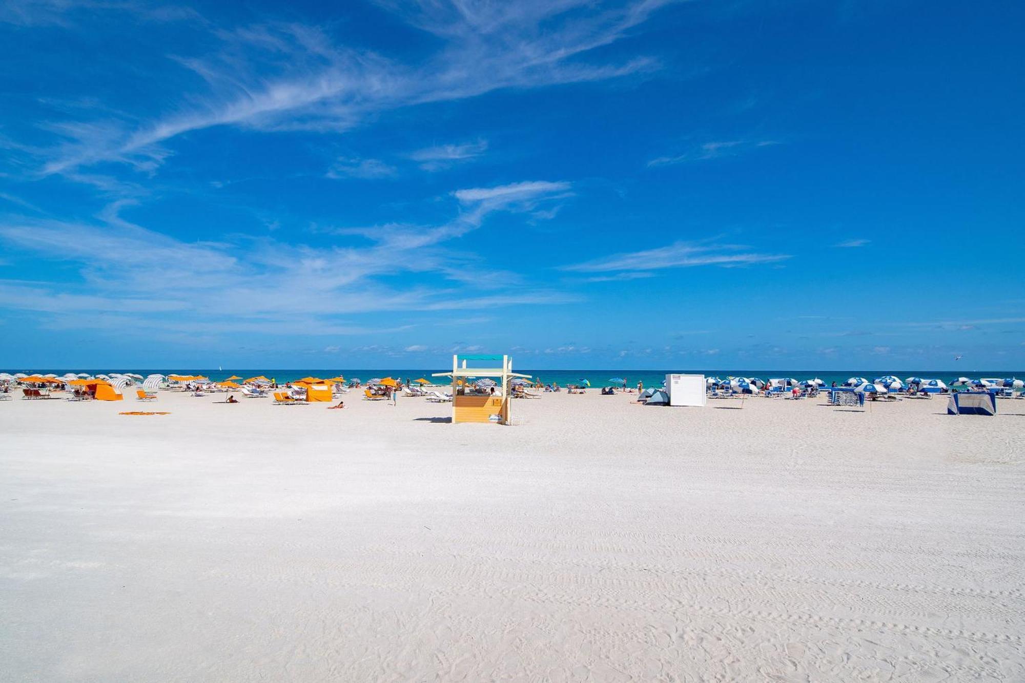 Deco Beachside Apt, W/2 Queen Beds, Washer/Dryer Miami Beach Luaran gambar