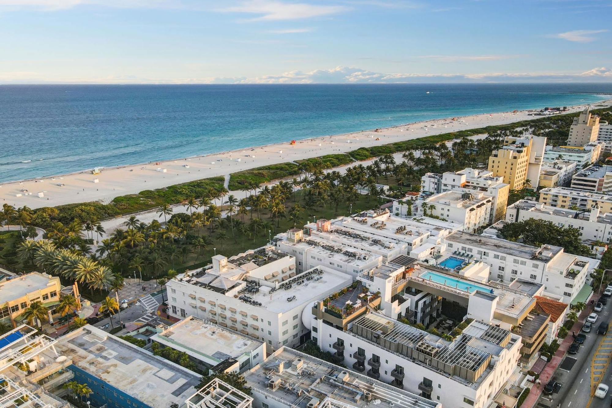 Deco Beachside Apt, W/2 Queen Beds, Washer/Dryer Miami Beach Luaran gambar