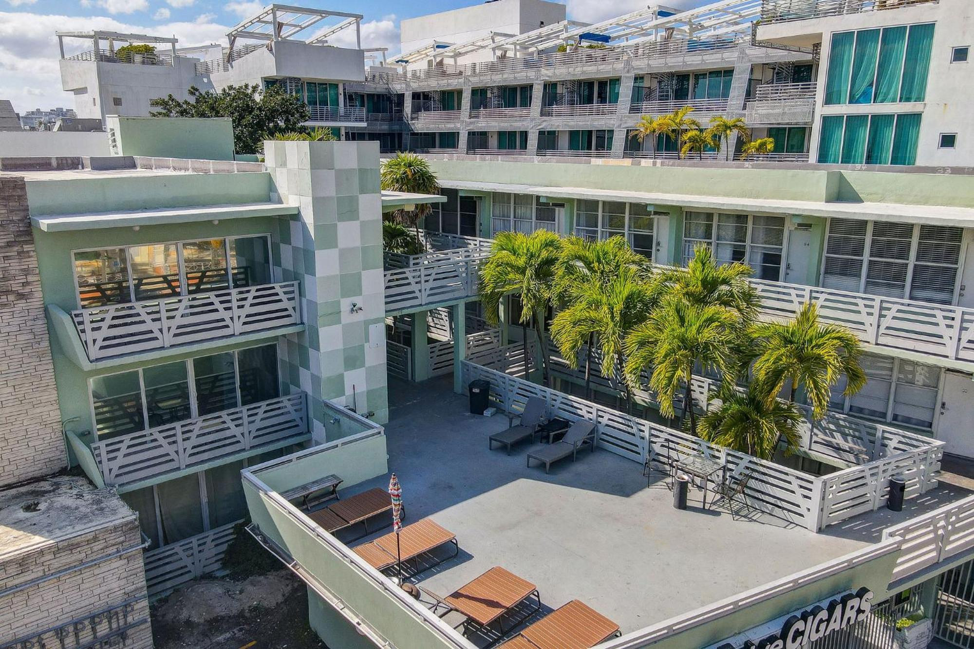 Deco Beachside Apt, W/2 Queen Beds, Washer/Dryer Miami Beach Luaran gambar
