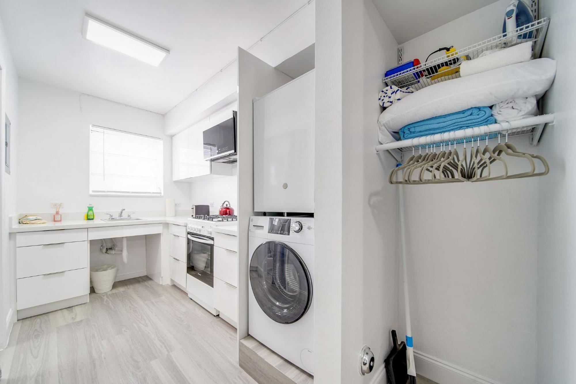 Deco Beachside Apt, W/2 Queen Beds, Washer/Dryer Miami Beach Luaran gambar