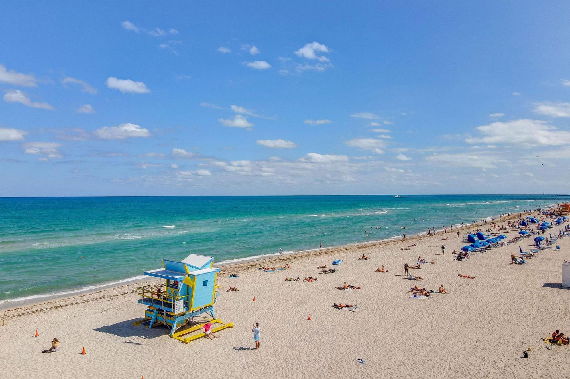 Deco Beachside Apt, W/2 Queen Beds, Washer/Dryer Miami Beach Luaran gambar