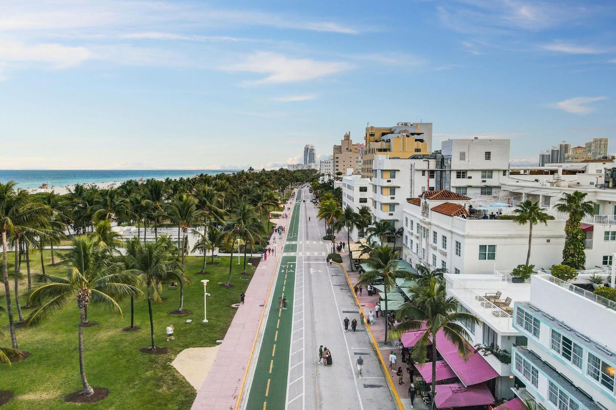 Deco Beachside Apt, W/2 Queen Beds, Washer/Dryer Miami Beach Luaran gambar