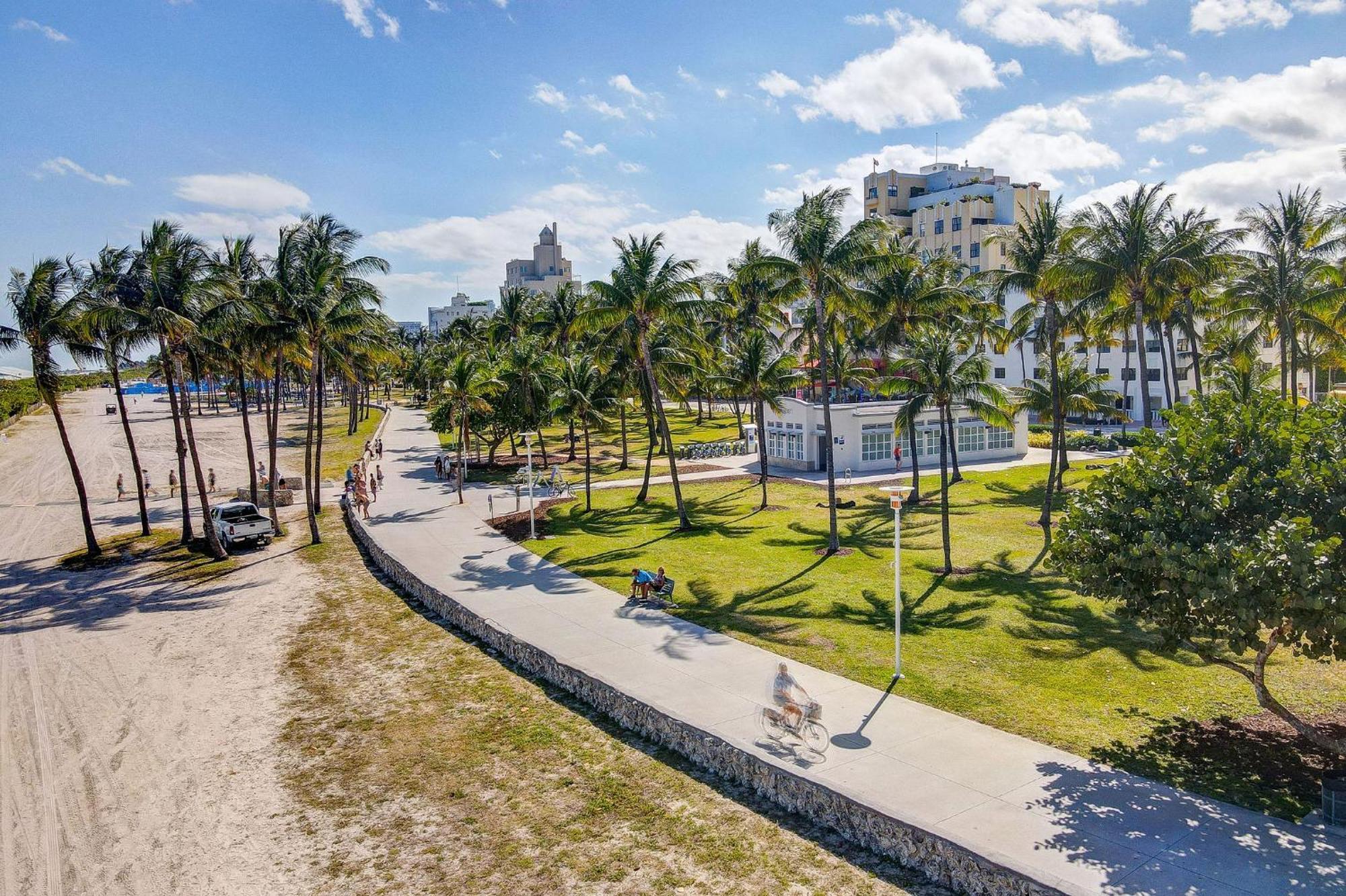 Deco Beachside Apt, W/2 Queen Beds, Washer/Dryer Miami Beach Luaran gambar