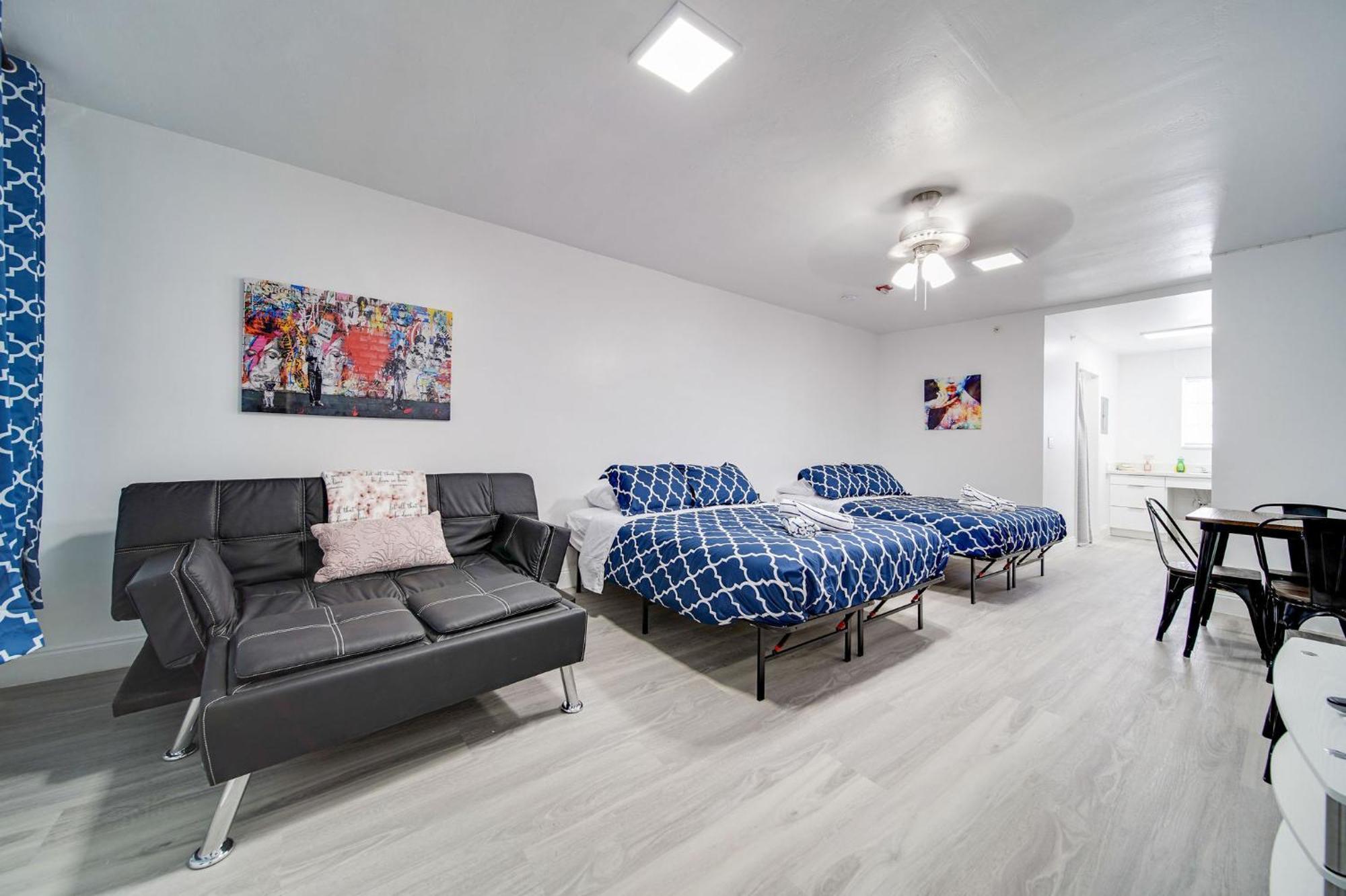 Deco Beachside Apt, W/2 Queen Beds, Washer/Dryer Miami Beach Luaran gambar